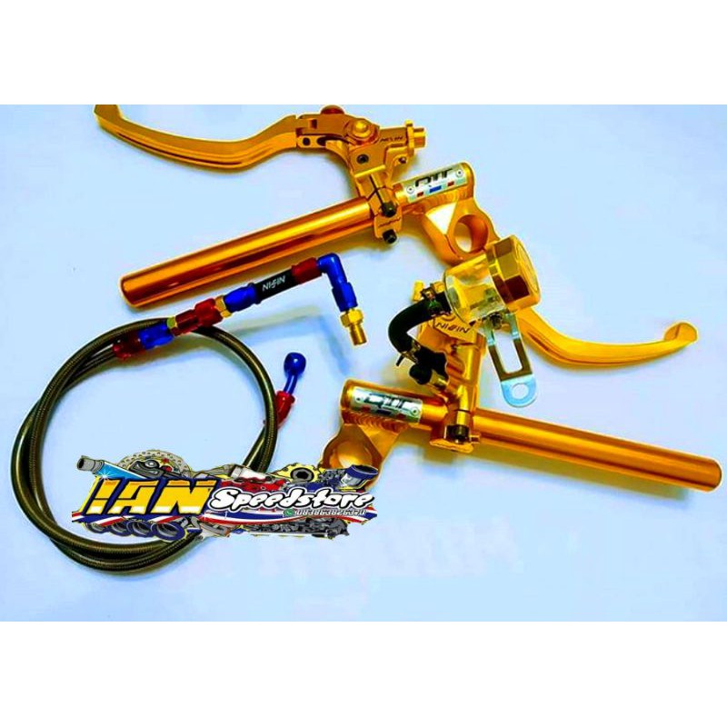 paketan stang qtt +master rem brembo +selang rem psi