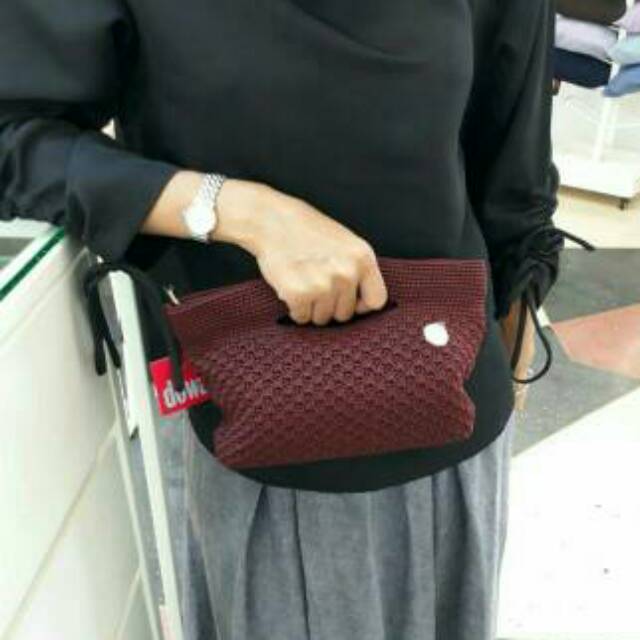 TAS RAJUT PESTA DOWA UBUD SATCHEL SERIES