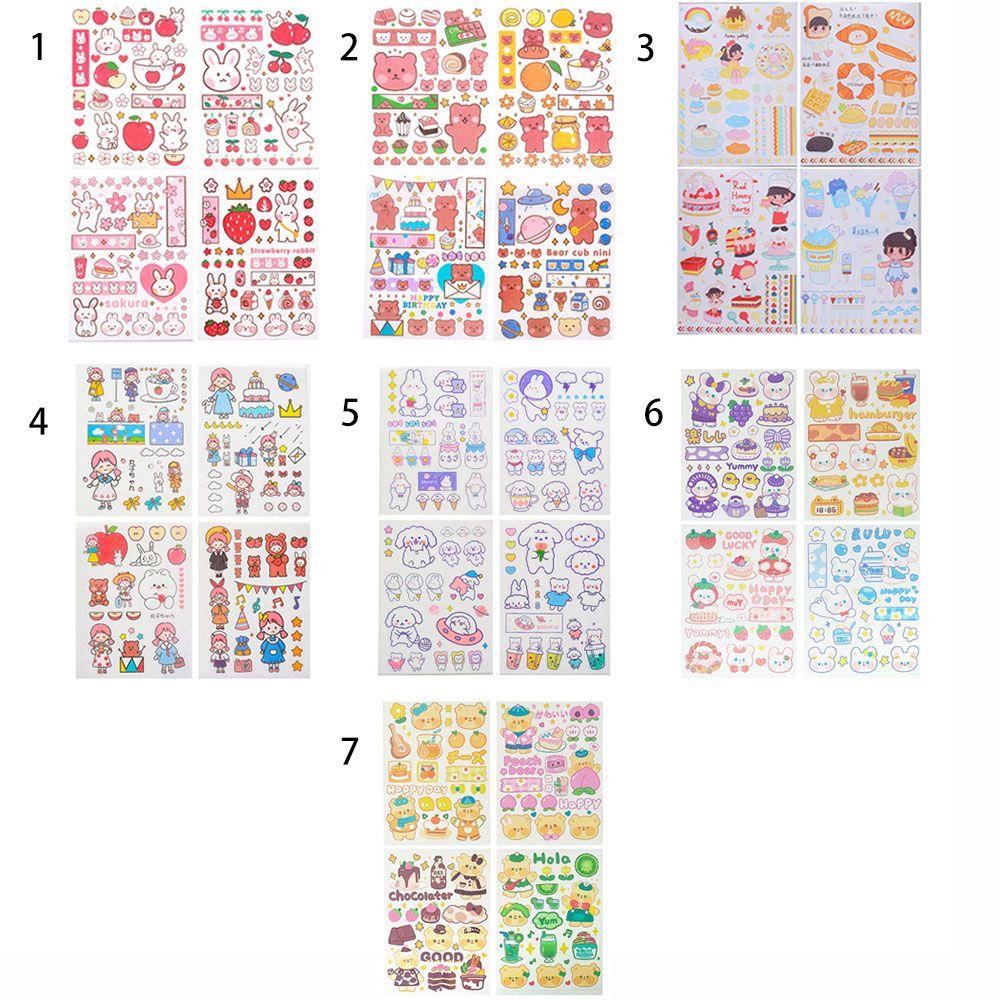 Populer Sticky Scrapbooking kids DIY Kawaii Planner Stiker