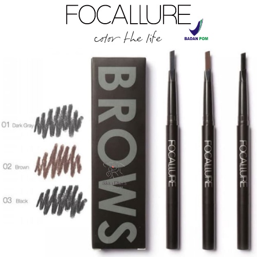 Focallure Auto Brows Pen Eyebrow Waterproof Long Lasting Pencil FA-18 FA18 FA 18