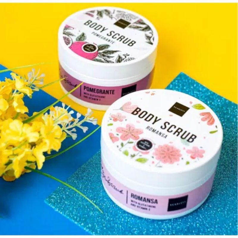 PEMUTI BADAN SCARLETT WHITENING BODY SCRUB ORIGINAL