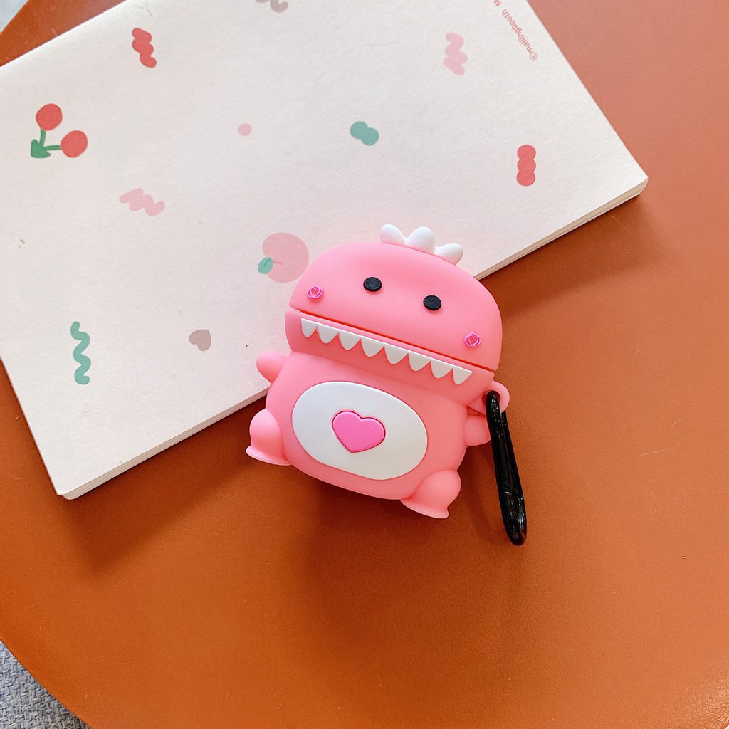 (COD)3D Lucu AirPods pro4 Case Pro 4 Inpods Pro4 Mini 4 Kartun Silicone Pelindung Kasus Inpod Mini 4-4