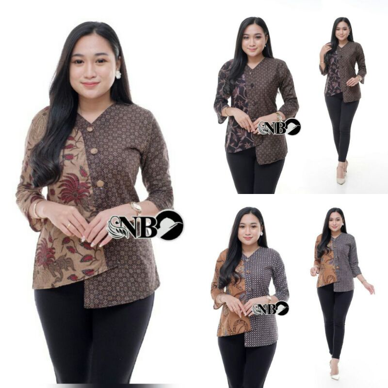 Blouse batik DIANPUTRI SERAGAM IPNU IPPNU