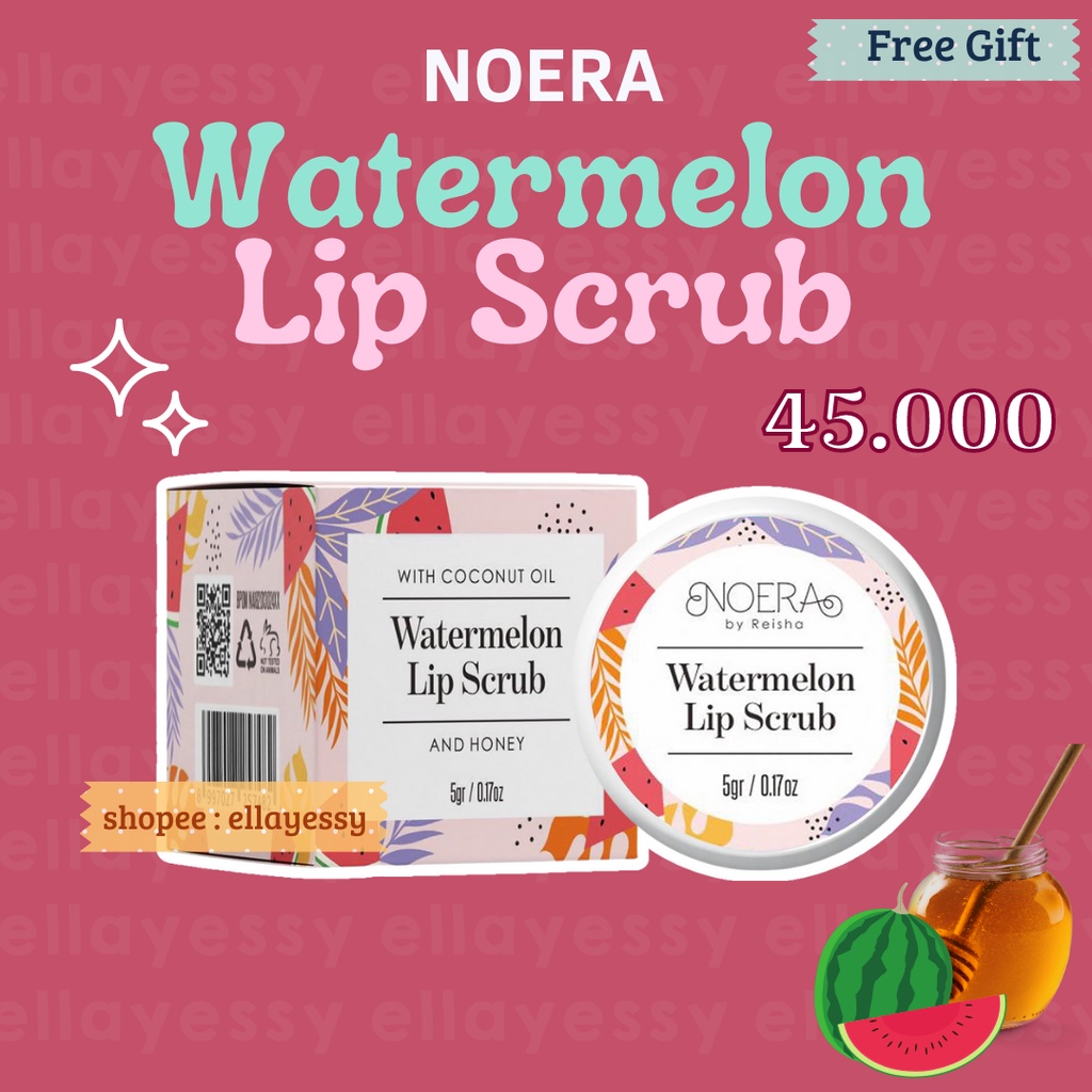 Noera Lip Balm &amp; Lip Scrub