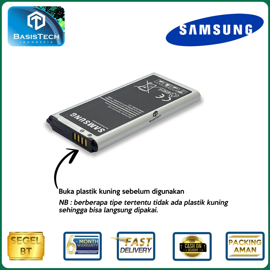 BATERAI SAMSUNG GALAXY S5 Mini - G800 - G800H - EB-BG800BBE - ORI99