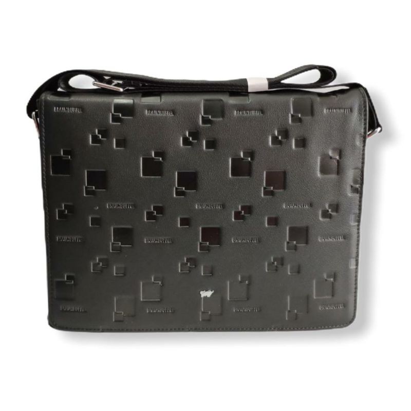 TAS SELEMPANG PRIA BRAUN BUFFEL KULIT ASLI