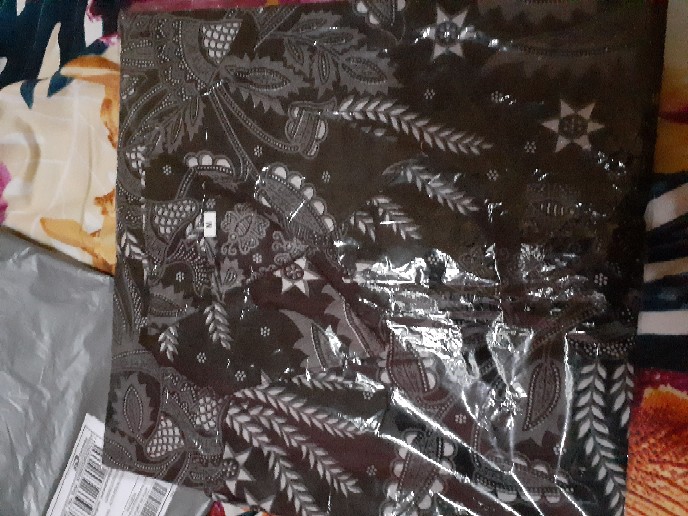 Batik Pria Hem Manggar Abu