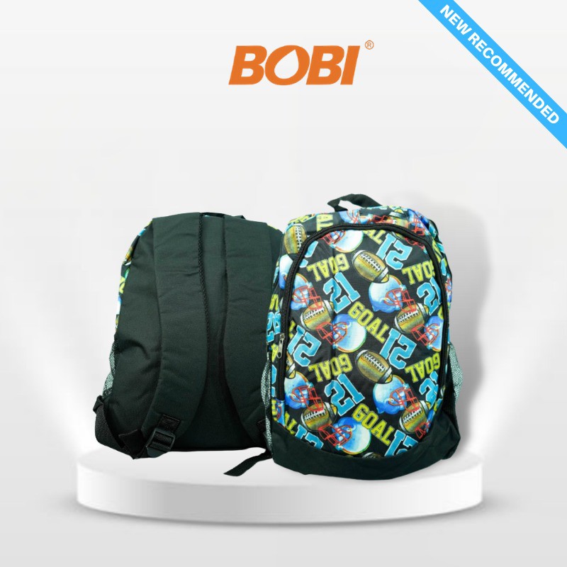 Tas Ransel Motif Bola Kode - 8086  / Tas Ransel Sekolah-Kuliah-Kerja / Tas Termurahhhh