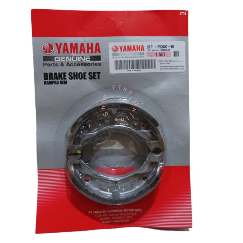 5TP Kampas Rem Belakang (Tromol) Yamaha Jupiter Z Vega R FIZR Crypton