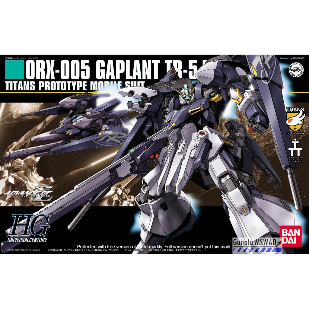 HG UC ORX-005 Gaplant TR-5 (Hrairoo) 1/144