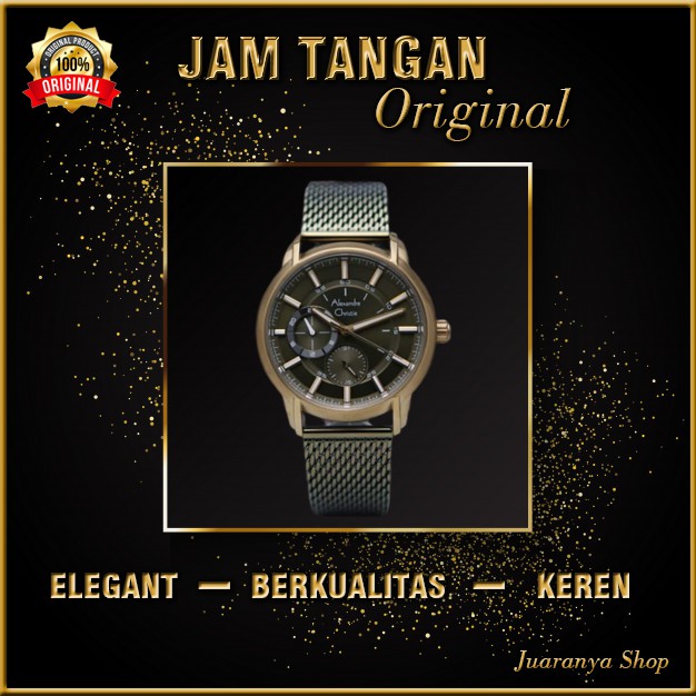 JAM TANGAN PRIA COWOK ORIGINAL ORI DIGITAL ANALOG ALEXANDER CHRISTIE ANTI AIR UNIK KEREN MFR436