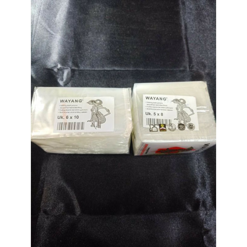 PLASTIK PP WAYANG 5X8 & 6X10 / PP WAYANG KECIL / PP 5x8 / PP 6x10