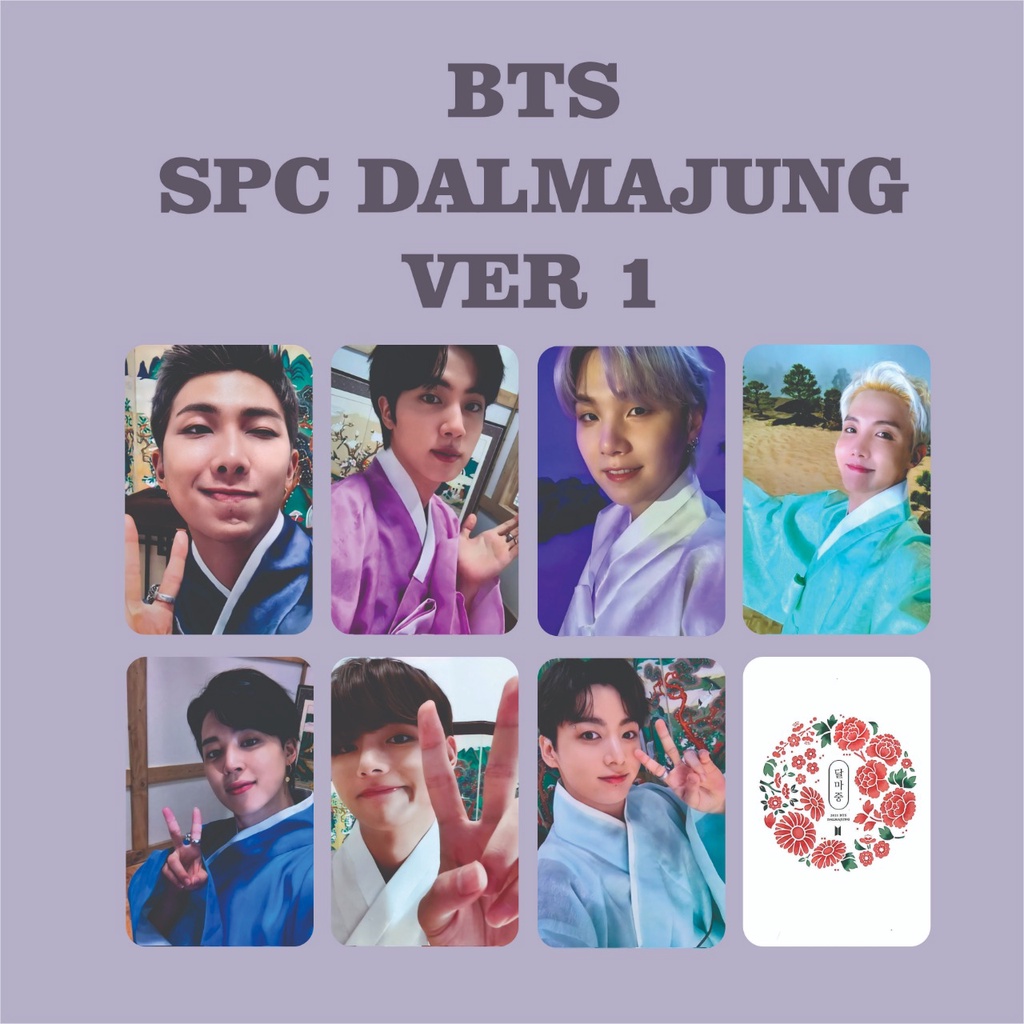 BTS DALMAJUNG SPECIAL PHOTOCARD