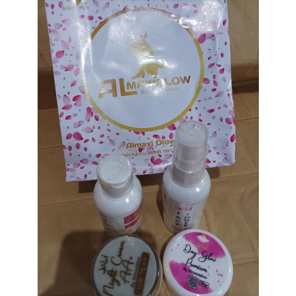 cream al maxi glow level 1 strong premium /  cream al maxi glow 1 paket  premium