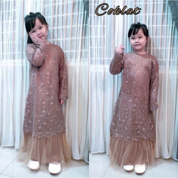 MX GERALKID BRUKAT ANAK XL L M S / DRESS ANAK WANITA TERLARIS / FASHION PESTA ANAK