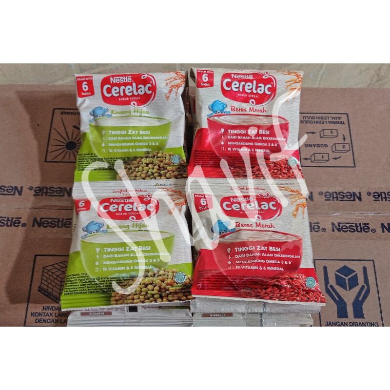 Bubur Bayi Cerelac (Kemasan renceng isi 8 sachet)