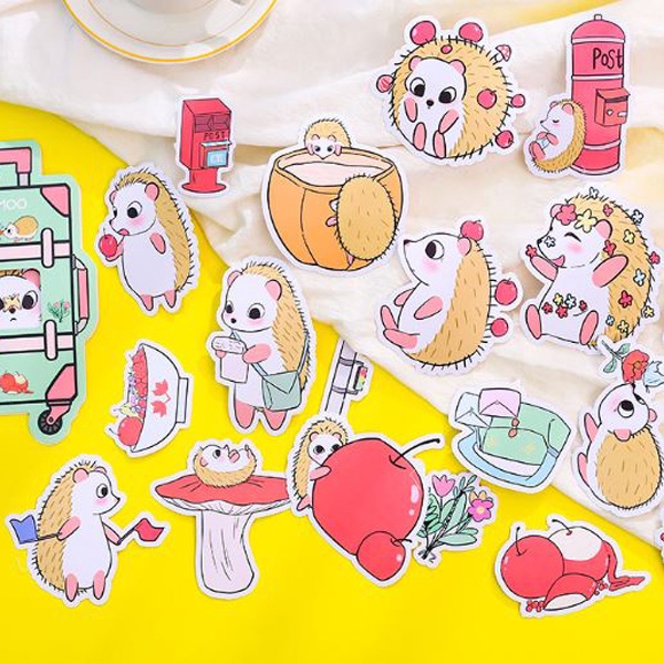 stiker kartun lucu stiker koper cute decorative sticker  3F1 aar010