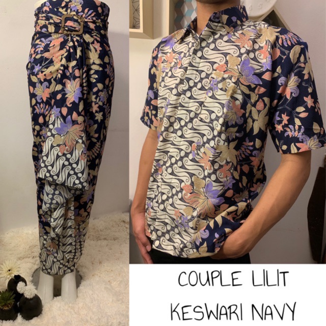 ROK LILIT DAN KEMEJA COUPLE /KEBAYA COUPLE/ BATIK COUPLE