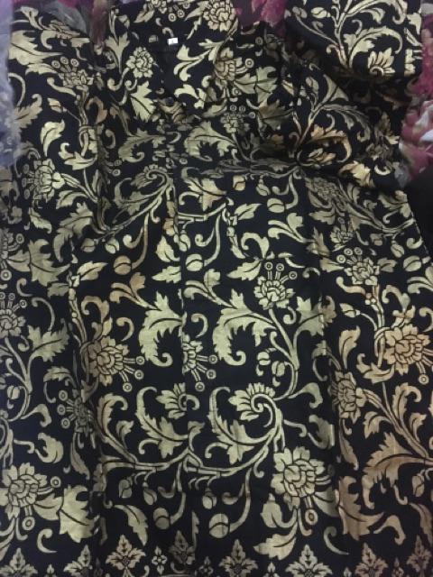 Batik Dolby Dolbi Dobby Doby Tenun Sutra Tulis Katun Atbm Baron Atasan Batik Wanita Sogan Srg308