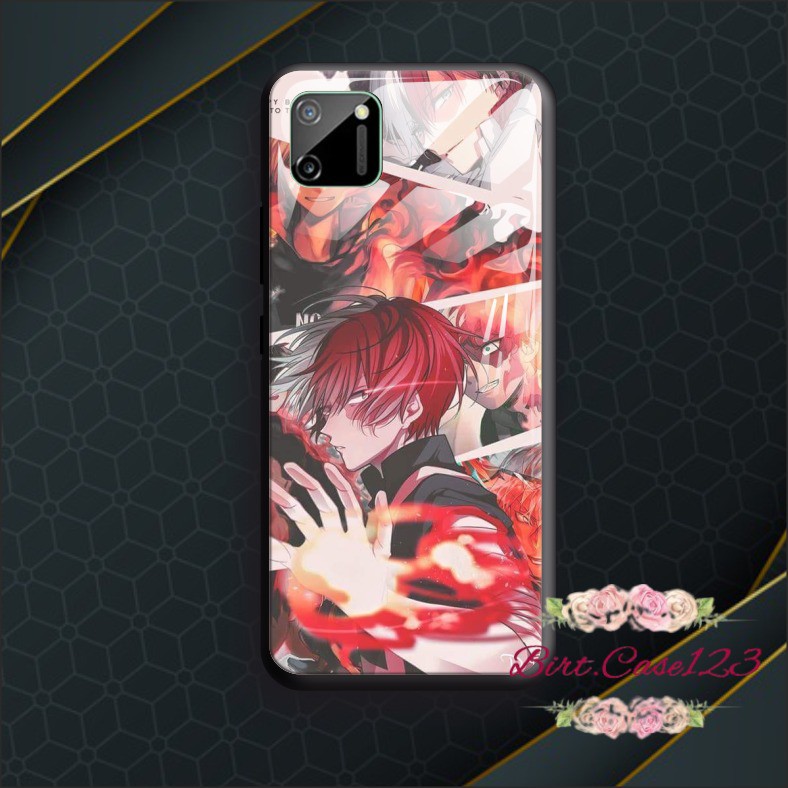back case glass BOKU NO HERO AKADEMI Vivo Y91 Y17 Y12 Y15 Y93 Y95 Y81 Y83 Y71 Y53 y20 Y30 Y50 BC2766