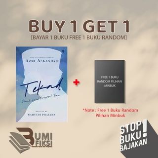 Tekad - Sebuah Novel Penggugah Tuhan - Promo Buy 1 Get 1