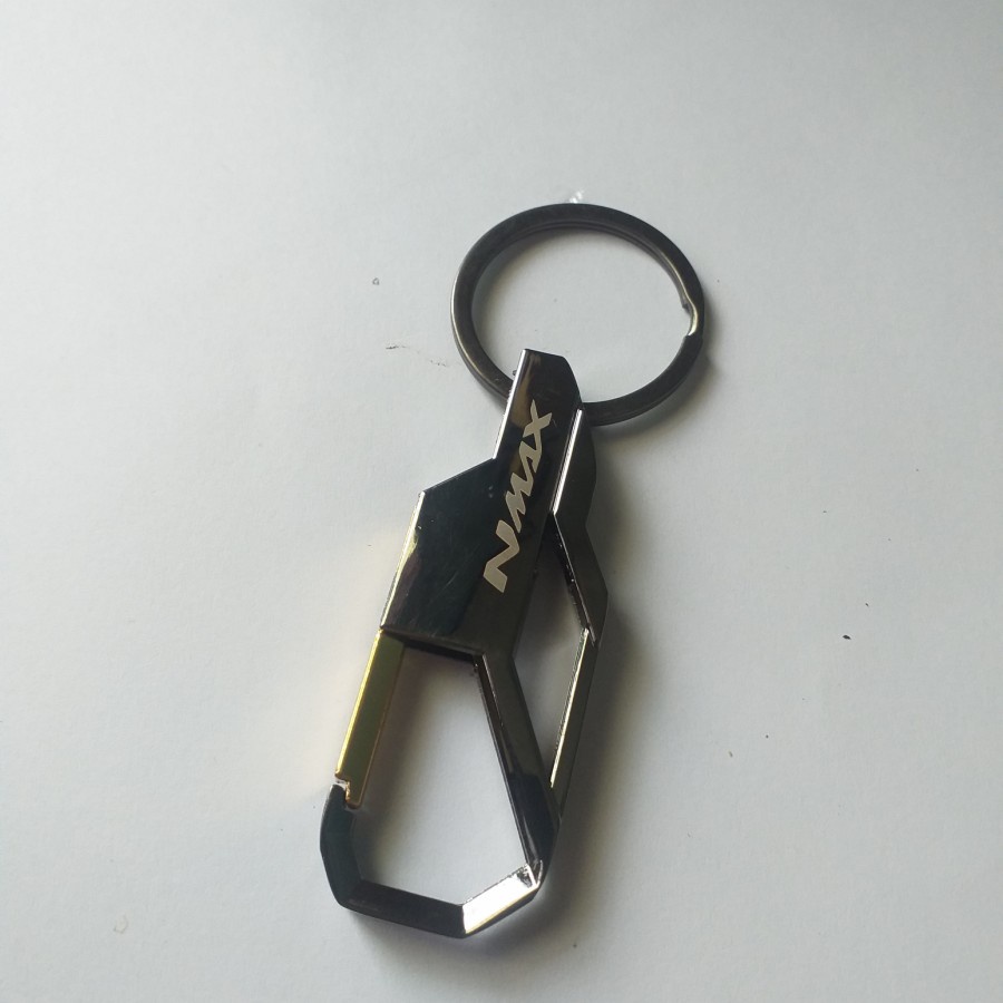 gantungan kunci eksklusif logo NMAX dan AEROX full CNC-4