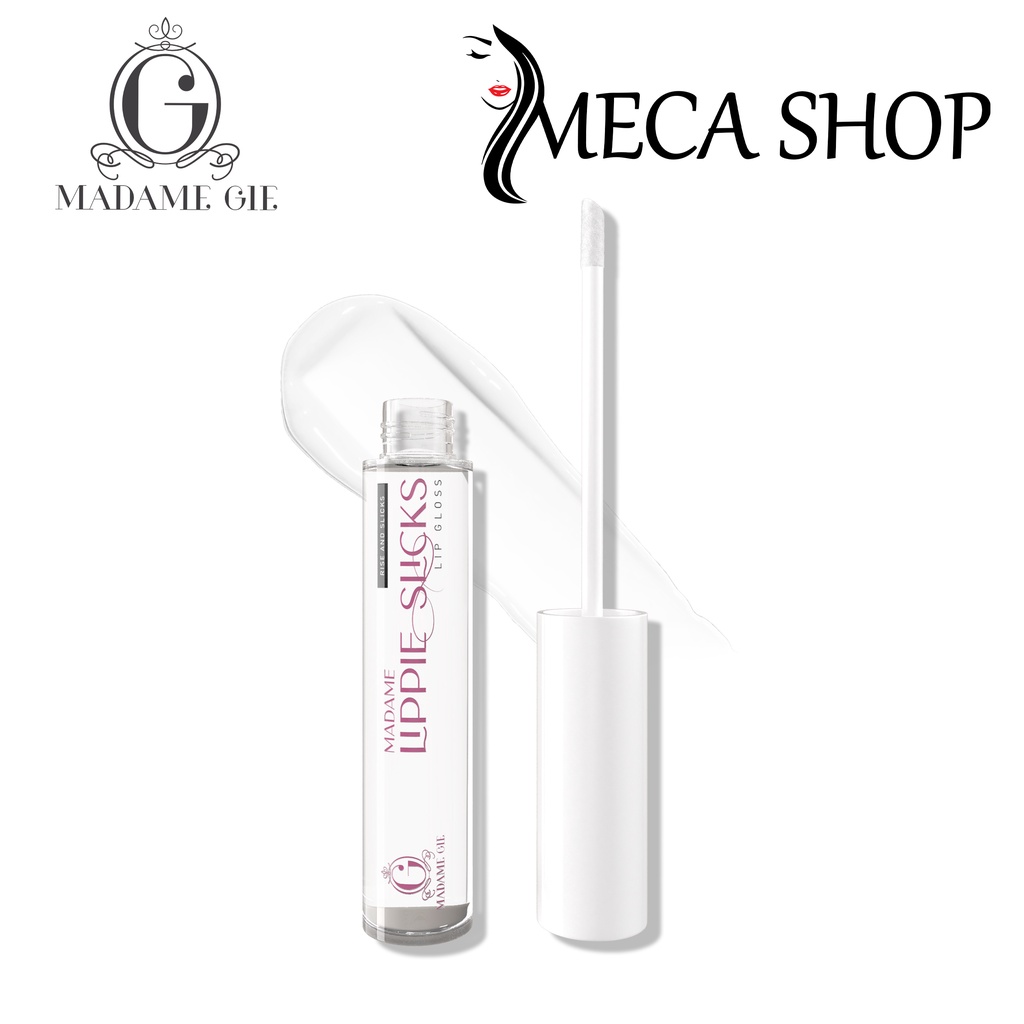 Madame Gie Lip Gloss | Brilliant Glaze Lip Liquide | Lippie Slicks | Glips - MakeUp Lipstik Glitter