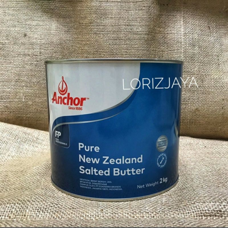 

Anchor Pure New Zealand Salted Butter 2kg