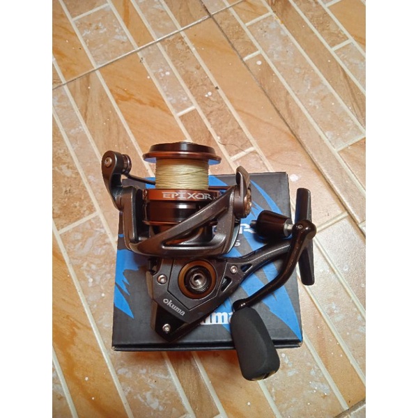 reel spinning okuma epixor 30s