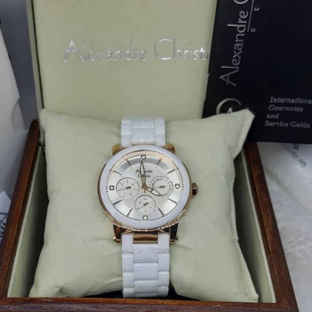 JAM TANGAN ALEXANDRE CHRISTIE WANITA AC 2517 ORIGINAL