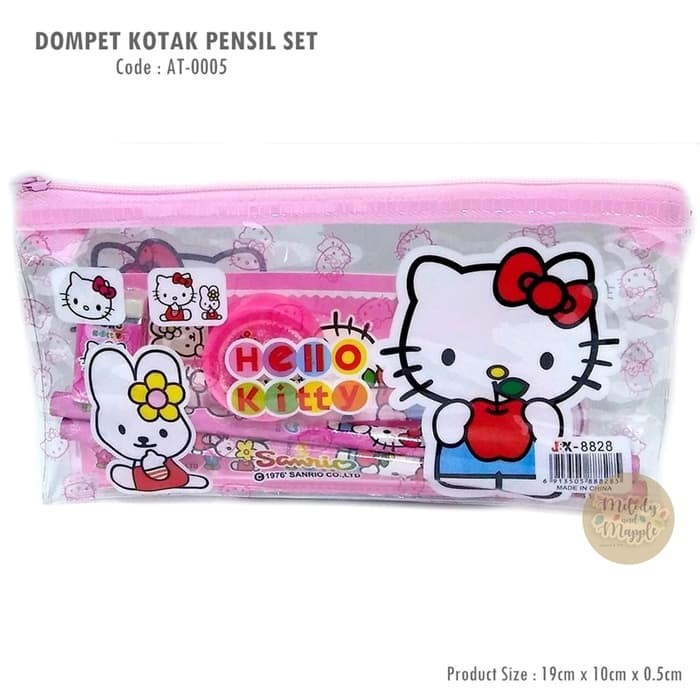 

Unik Kado Alat tulis anak - Set tempat pensil Hello kitty - Sovenir HK terbaik