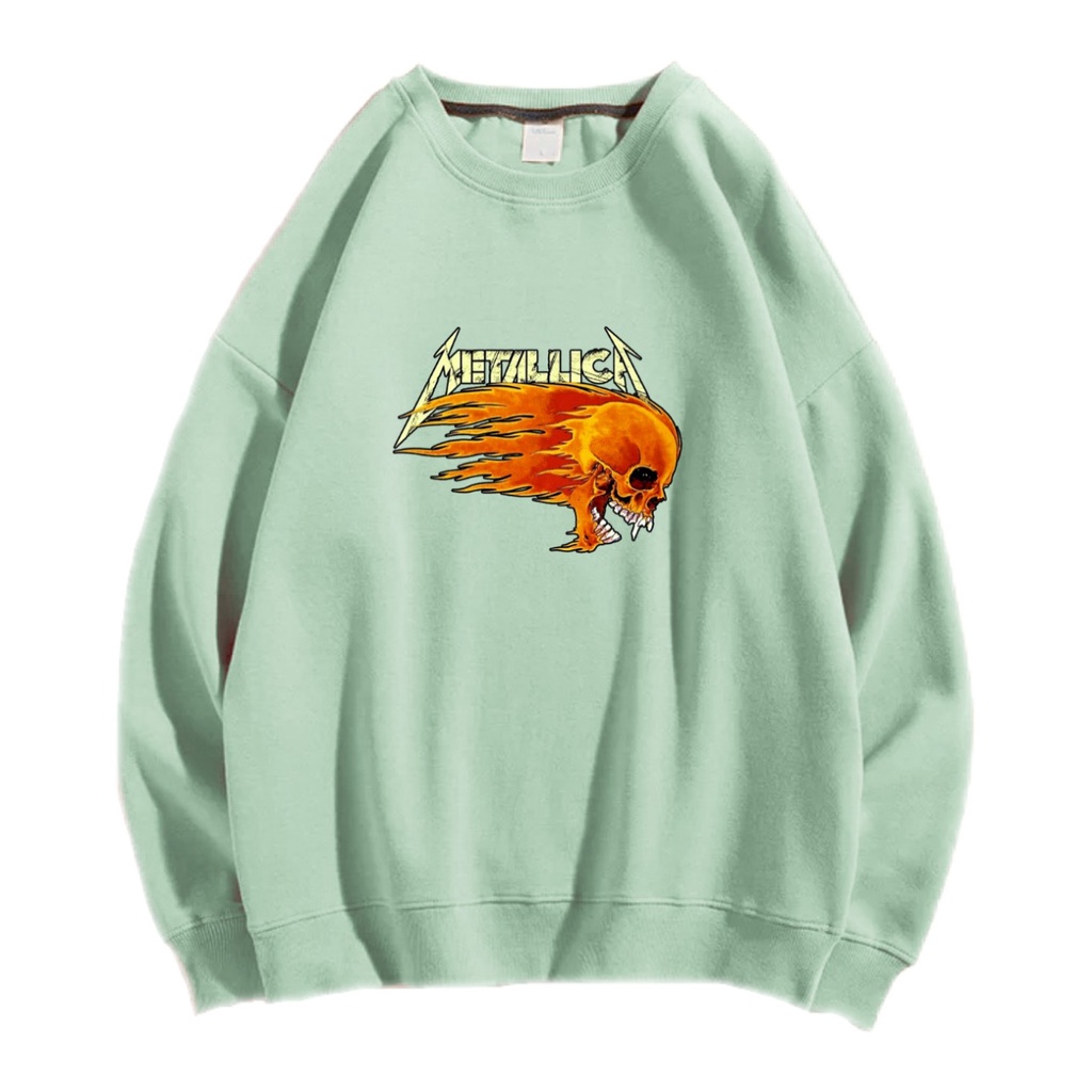 METALLICA SKULL SWEATER Size M-XXL ANAIRA