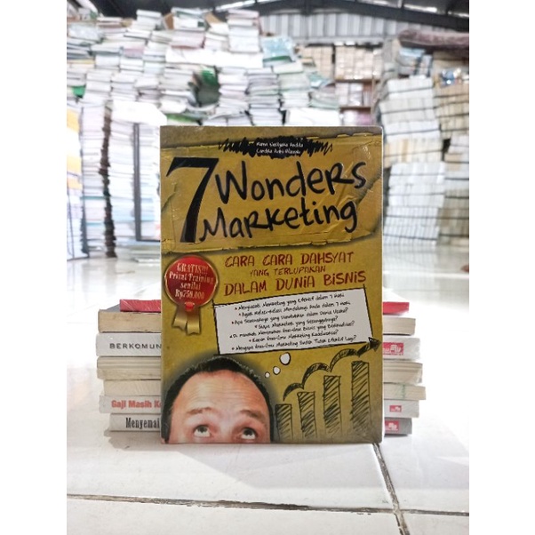 OBRAL BUKU BACAAN MOTIVASI / PENGEMBANGAN DIRI / INSPIRASI / BISNIS / INVESTASI PART 2 MURAH ORIGINAL-7 WONDER MARKETING