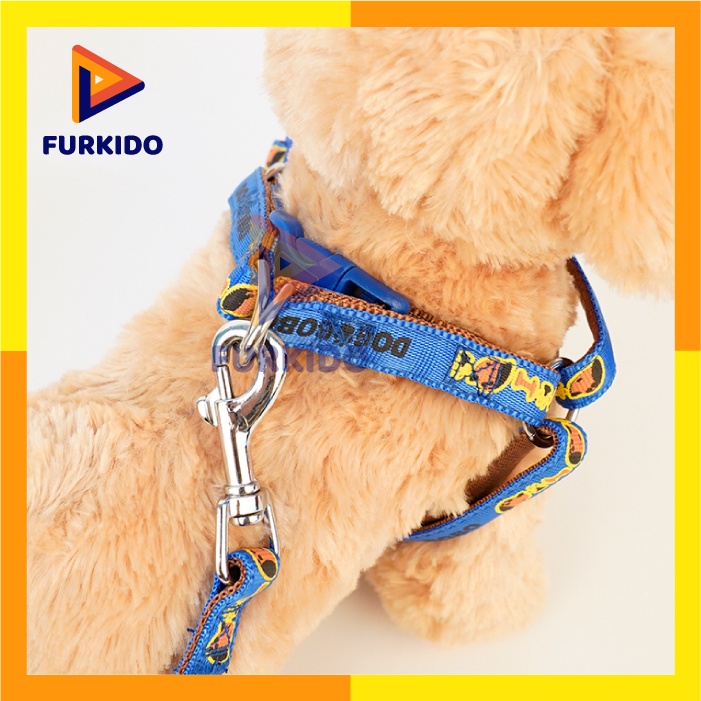 Richu Pet Harnest Leash / Tali Tuntun Anjing Kucing BO-1038