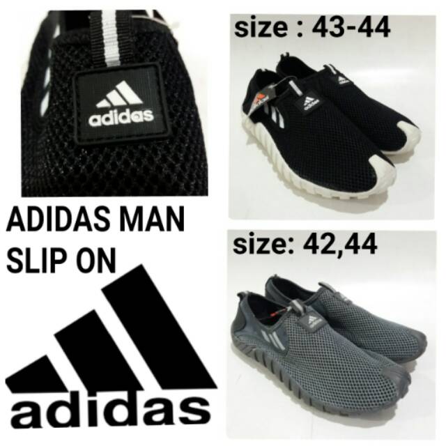 Adidas man slip on adidas murah slip on