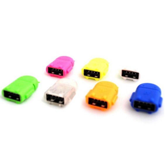 Antirr Micro USB OTG Bentuk Android - NSX761 - Mix Color