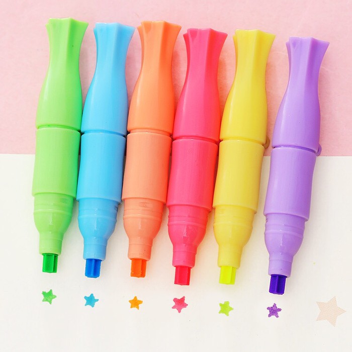 

Highlighter - Stabilo Pulpen - Stabilo Warna Warni Stabilo Bintang Mini Set (Isi 6 Pc) Produk