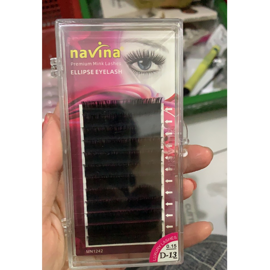 Navina ellipse super lembut bulu mata eyelash extension