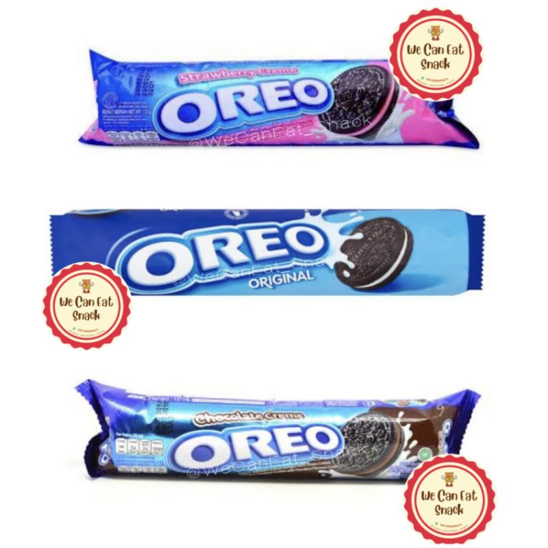 

Cokelat Biskuit Oreo Roll All Variant 133gr