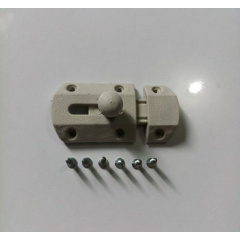 slot pintu kamar mandi plastik/ Grendel pintu