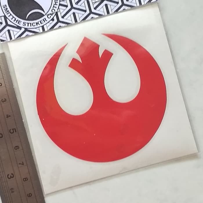 Stiker Star Wars Rebel Alliance Logo Starwars Cutting Sticker untuk Mobil Motor