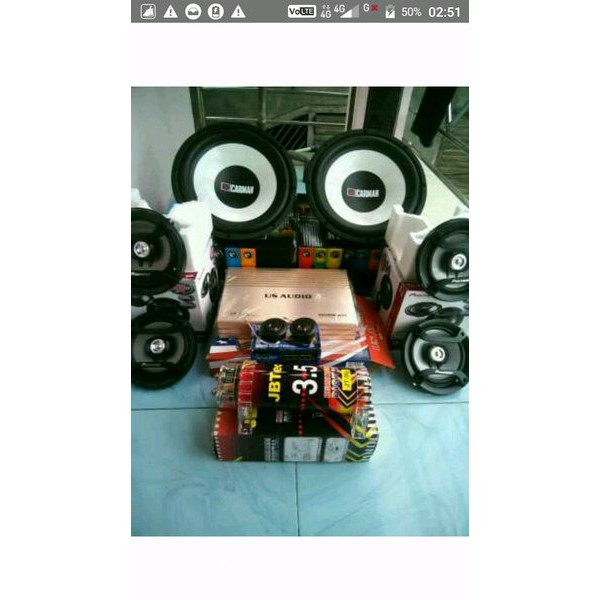Terbaru           FULLSET SUBWOFER CARMAN 12.IN 2 COIL