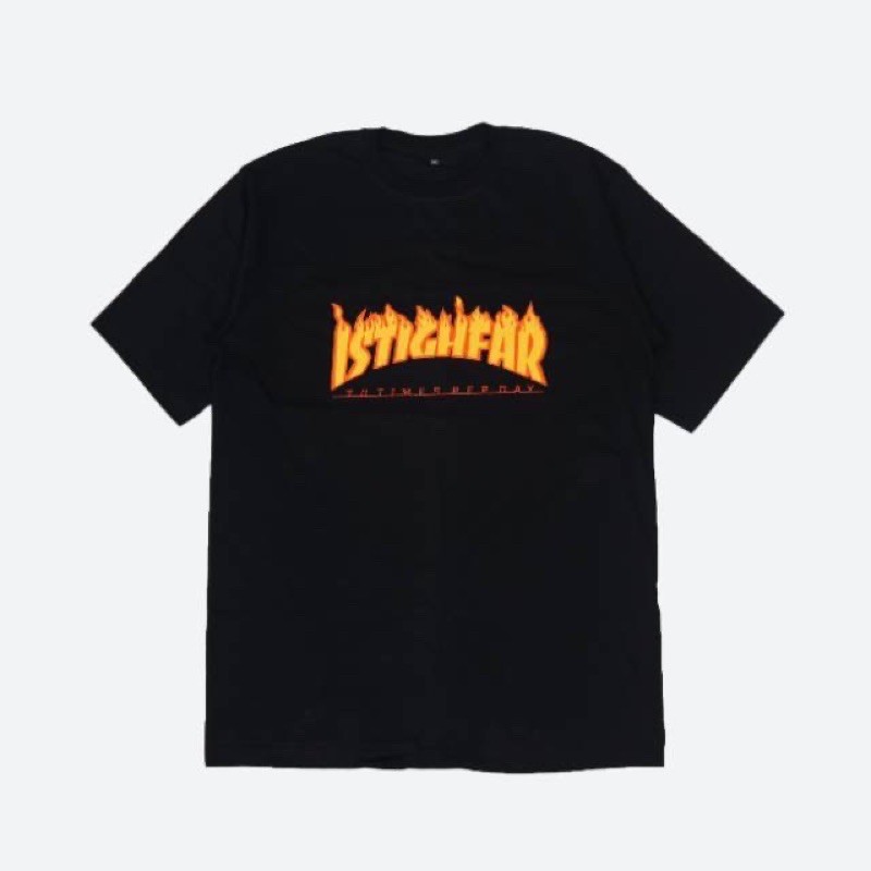 BAJU KAOS TSHIRT PRIA WANITA ISTIGHFAR LOGO FASHION BRANDED CUSTOM DESIGN SABLON DISTRO