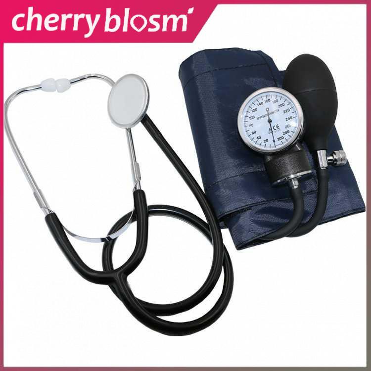 Tensimeter Analog Sphygmomanometer Set Stetoskop & Pengukur Tekanan Darah