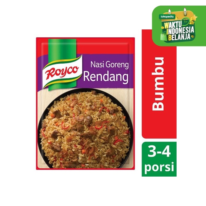 

NEW Royco Bumbu Siap Pakai Nasi Goreng Rendang 17g