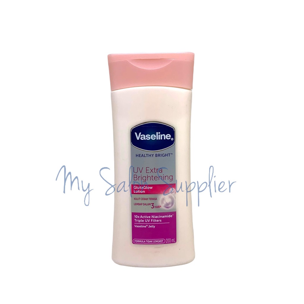 Vaseline Body Lotion Healthy Bright UV Extra BRIGHTENING 200ml