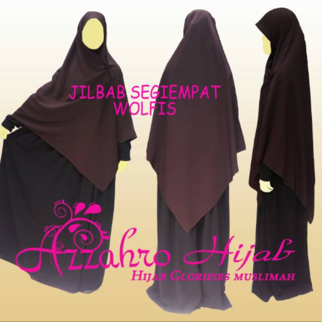 Jilbab Segiempat Wolfis Grade A 63 Pilihan Warna 1 5 X 1 5m Shopee Indonesia