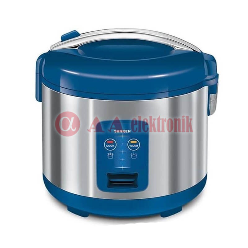Rice Cooker Sanken SJ-2000 Panci Stainless Steel 1,8 Liter