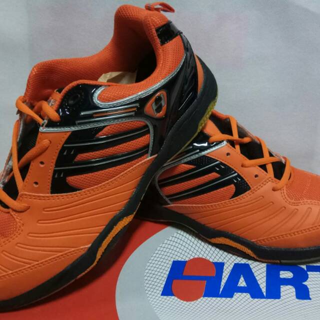 Sepatu Badminton Hart 505 ORANGE