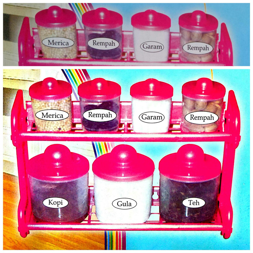 Kichen Set > Rak Kichen Set > Rak Bumbu > Toples Bumbu